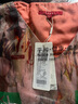 天意TANGY夏季款民族風(fēng)原創(chuàng)設(shè)計(jì)桑蠶絲V領(lǐng)印花無(wú)袖拼接連衣裙 8016 XL 曬單實(shí)拍圖