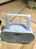 索尼（SONY）【日本直郵】CD收音機(jī) fm調(diào)頻收音機(jī) CD機(jī)老人聽歌機(jī)進(jìn)口【需變壓器】 ZS-S40【藍(lán)色】 【需2號(hào)電池6節(jié)/插電需使用變壓器】 曬單實(shí)拍圖