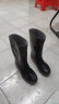 回力雨鞋男高筒防水鞋户外雨天耐磨胶鞋不易滑雨靴套鞋827黑色中筒41 实拍图