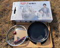 安博力 （Abrel）麥飯石平底鍋家用不粘鍋少油煙煎蛋鍋煤氣灶電磁爐通用 26cm（鍋+蓋） 曬單實(shí)拍圖