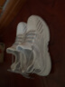 森馬（Senma）时尚飞织网面运动鞋套脚舒适透气休闲鞋男211120303 白灰色 40码 实拍图