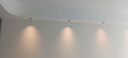 拉伯塔（LABOT）白杯智能防眩筒燈支持米家接入APP全光譜射燈嵌入式小山丘燈 射燈/7w黑杯-已接入米家APP 1只裝 曬單實拍圖