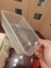 美丽雅 一次性饭盒方形750ml*20套食品接触快餐打包盒带盖碗保鲜可微波 实拍图