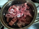 牛家紀內蒙古原切 羊蝎子 新鮮糕羊肉 脊骨髓冷凍羊脊骨火鍋羊骨頭 3斤 曬單實拍圖