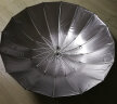 金贝（JINBEI） 柔光反光补光 太阳伞 专业柔光伞摄影伞反光伞 尼龙伞骨高品质 摄影光效附件 黑银 100cm 实拍图