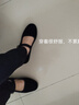 同源和老北京布鞋女新款平絨上班不累腳軟底媽媽鞋跳舞鞋酒店工作鞋大碼 3cm低跟款（標準碼） 39 曬單實(shí)拍圖