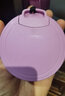 特百惠（Tupperware）正品水杯500ml茶韻隨心杯密封防漏塑料杯運(yùn)動泡茶杯男女學(xué)生杯子 雛菊紫 500ml 曬單實(shí)拍圖