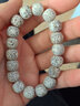今夕海南星月菩提子手串單圈脫脂高密大籽繞指柔佛珠圓珠文玩手鏈男女 老型桶珠11*10mm 曬單實(shí)拍圖