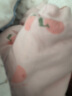 童泰秋冬婴儿衣服新生儿夹棉连体衣0-6个月宝宝哈衣 粉色丨A款 52cm 实拍图