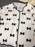 柔曼綺月子服夏季薄款莫代爾6月份8月孕婦哺乳睡衣夏天產(chǎn)婦喂奶家居服 SY-9804 L碼 (建議110-130斤) 曬單實(shí)拍圖