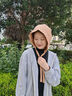 槿城劉宇寧同款帽子女大頭圍包頭堆堆帽冬天戶(hù)外百搭防風(fēng)護耳雷鋒帽男 卡其色M615 曬單實(shí)拍圖