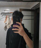 李寧衛(wèi)衣男春秋季2025新款套頭連帽衫寬松休閑運動長袖情侶美式上衣 黑色【店長推薦】 M 曬單實拍圖
