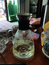 逗趣家玻璃水杯冷水壺家用加厚大容量創(chuàng  )意涼白開(kāi)水杯茶壺檸檬果汁壺扎壺 1400毫升【透明色】 曬單實(shí)拍圖
