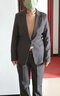 晨芙職業(yè)裝西裝外套女時(shí)尚氣質(zhì)面試正裝女西服套裝商務(wù)工裝教師工作服 灰色西裝+西褲 XL 建議110-120斤 曬單實(shí)拍圖