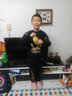 宇龍童話兒童裝春秋男童套裝衛(wèi)衣10兒童洋氣秋款大童13歲男孩運動帥氣衣服 金葉春秋裝（衣服褲子） 150 碼建議身高1.4米左右 曬單實拍圖