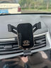 松占現代汽車(chē)悅動(dòng)悅納瑞納汽車(chē)載專(zhuān)用手機支架內飾導航出風(fēng)口裝飾用品 10-16款現代瑞納專(zhuān)用【高雅黑】 重力式C款 曬單實(shí)拍圖