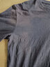 回圖（Huitu）純棉短袖t恤男士夏季復古寬松加大碼送禮物高端涼感純色休閑衣服 深灰+黑色+深灰 2XL 曬單實(shí)拍圖