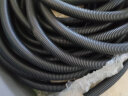 海斯迪克 PE塑料波纹管 电线电缆保护套 聚乙耐磨穿线软管 AD34.5（50米/卷）HKCX-128 实拍图
