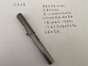 凌美（LAMY）钢笔签字笔 生日节日礼物学生成人练字文具 德国进口 恒星系列墨水笔 银灰色 EF0.5mm 实拍图