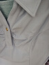 太平鳥(niǎo)女裝夏季翻領(lǐng)褶皺T恤POLO領(lǐng)短袖修身短款上衣運動(dòng)B 藍紫 L 曬單實(shí)拍圖