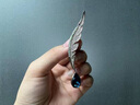紀詩(shī)哲（GIEVSZHE）羽毛奢侈高端品牌胸針高檔女精致胸花水晶胸針女教師節禮物女老師 天使之淚胸針 禮盒裝 曬單實(shí)拍圖