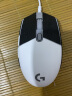 罗技（G） G102游戏鼠标有线机械RGB轻量化小手电竞宏编程吃鸡英雄联盟 102白色二代+石墨黑防滑贴 实拍图