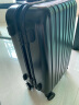 ITO行李箱铝框箱小型密码箱坚固万向轮大容量托运旅行箱登机箱拉杆箱 黑色  20英寸（可登机） 实拍图
