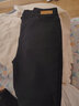 俞兆林休閑時(shí)尚彈力直筒牛仔褲女褲子直筒煙管女褲長(cháng)褲 Y143N1012 曬單實(shí)拍圖