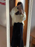 妙奕嘉半身裙女冬季裙子魚(yú)尾裙2025新款包臀裙長(cháng)裙小個(gè)子緊身黑裙打底裙 魚(yú)尾半身裙【黑色】 M 【建議99-108斤】 曬單實(shí)拍圖