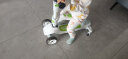 可优比（KUB）儿童滑板车三轮1-2-3-6岁滑滑车可坐闪光轮儿童车1到2岁宝宝车 新款【四合一 遛娃神器】森林绿 实拍图