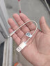 品勝 蘋(píng)果數據線(xiàn) 短便攜迷你短款0.2m快充iphone7P充電寶線(xiàn)X/XR/Xs Max/ 雙面充電尼龍編織線(xiàn)【香檳金】 0.2米 曬單實(shí)拍圖