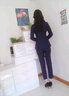 睿諾小西裝女秋季英倫風裝女裝套裝西服外套售樓處工作服休閑高端正裝 西裝+褲子(R-X19368黑色長袖) M 曬單實拍圖