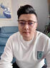 木川近視眼鏡男變色斯文復(fù)古黑框可配度數(shù)日系眉線半框純鈦大臉眼鏡框 黑銀色鏡框 單鏡框【支持試戴】 曬單實拍圖