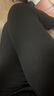 靚莎綺春秋款打底褲外穿女黑色褲子女緊身褲顯瘦鉛筆褲小腳褲女褲小黑褲 黑色不加絨款 L （建議100-110斤） 曬單實拍圖