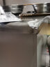 辦公虎 鋼制辦公桌電腦桌鐵皮財務桌子職員桌工位臺帶鎖帶抽屜寫字臺 不銹鋼桌面加厚款 140cm 曬單實拍圖