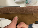百狄（BYETIVE）英倫風(fēng)男鞋四季鞋子男透氣休閑大頭皮鞋男磨砂工裝鞋馬丁靴男低幫 深棕色(系帶款） 42 皮鞋碼 曬單實(shí)拍圖