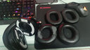 GESONGZHE 適用 鐵三角 ath-msr7耳罩 M50X msr7b  M40X耳機海綿套 MSR-7 蛋白皮 黑色 曬單實(shí)拍圖