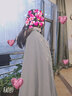 閃動少女（SHANDONGSHAONV）鈴蘭改良學生斗蓬女古風加厚保暖長款漢服冬古裝毛呢披風 重工刺繡斗篷 均碼 曬單實拍圖