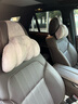 汽車(chē)頭枕護頸枕車(chē)用頸椎枕頭一對記憶棉車(chē)座靠枕奔馳寶馬用品TX1 銀河灰（2個(gè)） 曬單實(shí)拍圖
