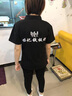 短袖工作服定制夏季工衣文化衫poloT恤印字衣服定做訂制服裝設計logo刺繡 【珠地棉翻領(lǐng)】白色 XL 曬單實(shí)拍圖