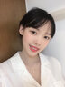 法思梵真鉆四葉草雙面戴項(xiàng)鏈女小清新玫瑰金鎖骨鏈七夕情人節(jié)禮物送女友 鉆石四葉草項(xiàng)鏈（黑） 曬單實(shí)拍圖