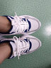 喬丹（QIAODAN）女鞋運動(dòng)鞋女2026春款老爹鞋網(wǎng)面透氣情侶鞋學(xué)生旅游鞋 喬丹白/淺藤紫 36 曬單實(shí)拍圖