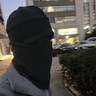 回力帽子圍巾耳罩三件套男士冬季圍脖加絨加厚防風(fēng)寒戶外騎行護(hù)耳保暖 黑色【可戴頭盔兩件套】 均碼 曬單實(shí)拍圖