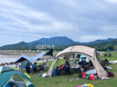 TAWA二代增強版穹頂天幕帳篷戶(hù)外露野營(yíng)防曬防潮防雨防風(fēng)防寒裝備遮陽(yáng) 二代M1pro穹頂-單體【沙色】 1 曬單實(shí)拍圖