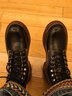 玩累了的孩子·Service Boots 阿美式復(fù)古咔嘰固特異工裝馬丁靴 “鐵道靴” 拍攝版-升級(jí) Horween CXL#C7黑色 42 曬單實(shí)拍圖