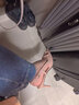 Lily Wei【郁金香】氣質(zhì)名媛高跟鞋包頭裸色溫柔風(fēng)涼鞋小碼情人節(jié)禮物 裸色【跟高6cm】 35 曬單實(shí)拍圖