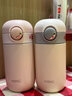 諾笙NSNG兒童保溫杯316L不銹鋼小巧便攜高顏值男女學(xué)生上學(xué)專(zhuān)用水杯子 櫻花粉-直飲款280ml 曬單實(shí)拍圖
