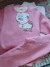 凱蒂貓Hello Kitty兒童保暖內(nèi)衣套裝棉女童加絨加厚秋衣秋褲寶寶秋衣套裝睡衣 A款【全身加絨加厚】深粉 純棉55402 110 適合105-115cm 曬單實拍圖