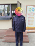獵陣保安服套裝春夏裝保安工作服物業(yè)制服套裝門(mén)衛安保押運服夾克服 藏青黑拉鏈款 【衣服+褲子+標志】 180/XXL 曬單實(shí)拍圖