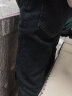 真维斯（JEANSWEST）牛仔裤男士加绒直筒宽松男裤冬季长裤弹力休闲裤子蓝色加绒31 实拍图